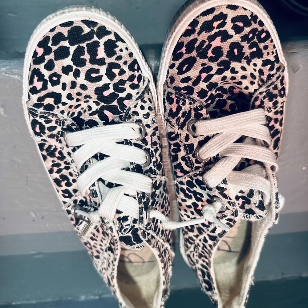 Pink Leopard Sneakers